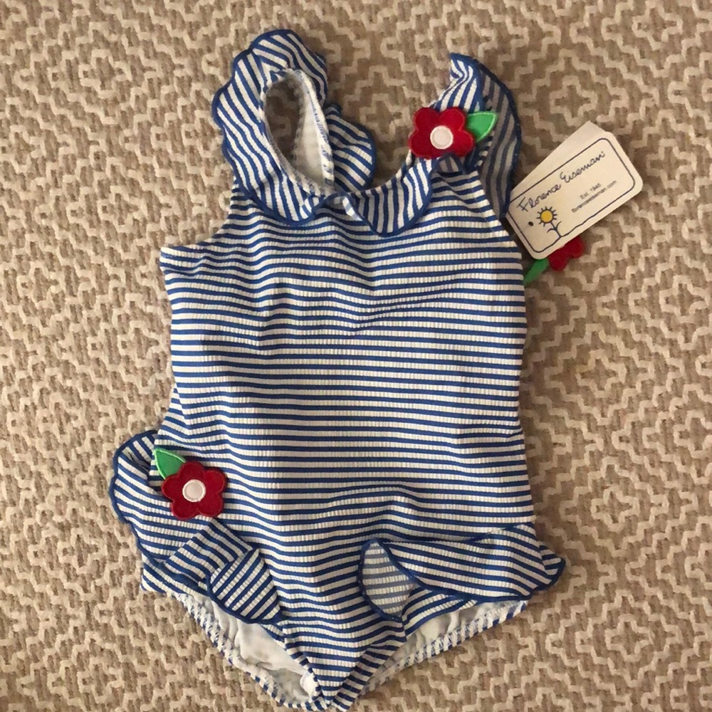 NWT floral bathing suit